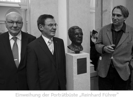 Einweihung der Porträtbüste des ehemaligen Polizeipräsidenten von Berlin, Reinhard Führer